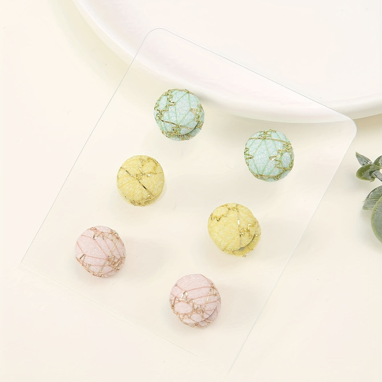 6pcs Magnet Buckle Hijab Pins Scarf Clip for Women