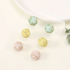 6pcs Magnet Buckle Hijab Pins Scarf Clip for Women