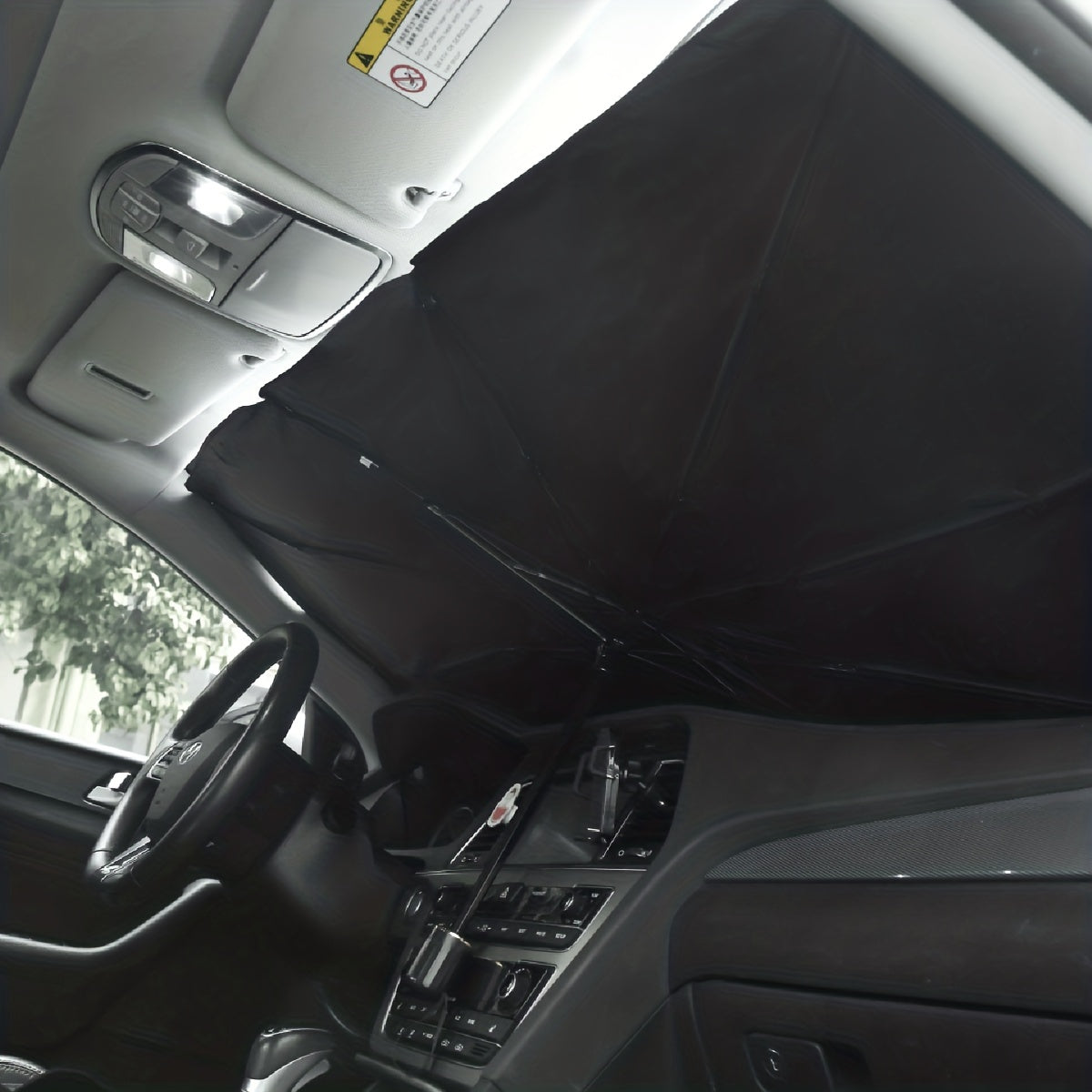 Car Front Windshield Sunshade Heat Insulation Board Sunscreen Manual Umbrella