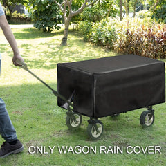 Waterproof Garden Wagon Cart Cover - Collapsible Utility Wagon Cover