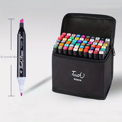 Dual Tip Art Markers Set for Kids & Adults