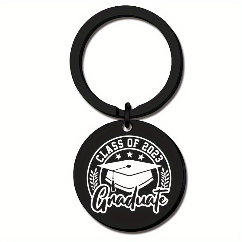 Funny Graduation Keychain for Her Him Class of 2022 High School College Grad