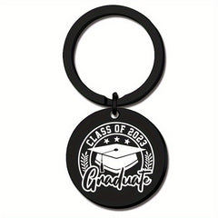 Funny Graduation Keychain for Her Him Class of 2022 High School College Grad