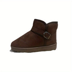Women's Non-slip Winter Snow Boots with Thick Bottom, Comfortable Outdoor Boots