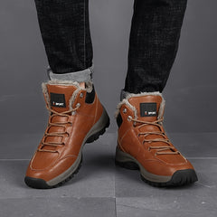 Men's Snow Boots Outdoor Hiking Shoes Non Slip Wear Resistant Shoes