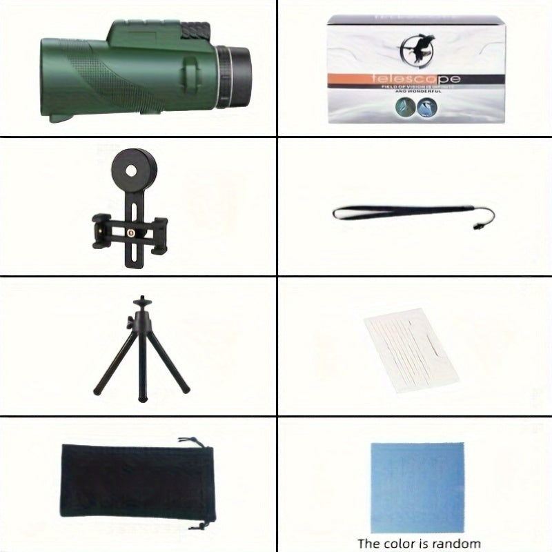Compact Monoculars for Outdoor Adventures - Ideal for Hiking and Sightseeing