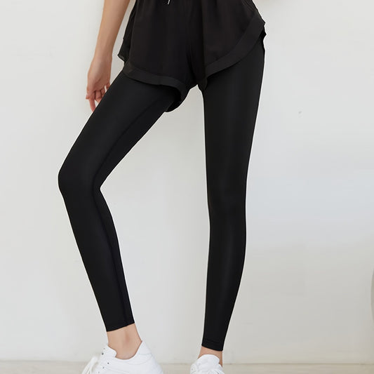 Quick Dry Yoga Leggings High Waist Sports Pants Women's Activewear