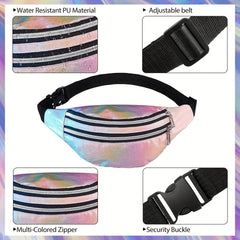 Colorful Waist Bag for Running Sport and Travel