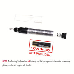 Fly Tying Cautery Tool with Spare Tips Fishing Accessories