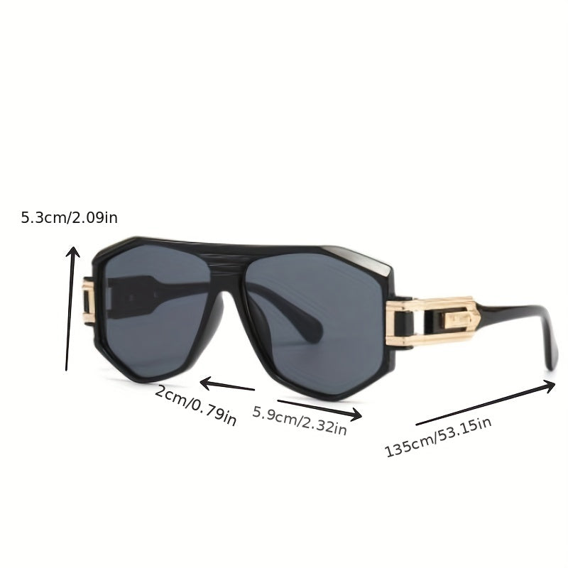 Men's Vintage Street Photography Sports Sunglasses