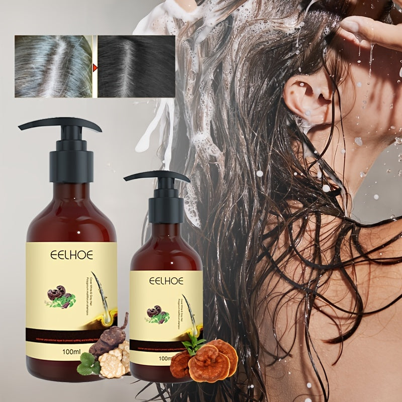 Polygonum Multiflorum Hair Shampoo Control Moisturizing Softening