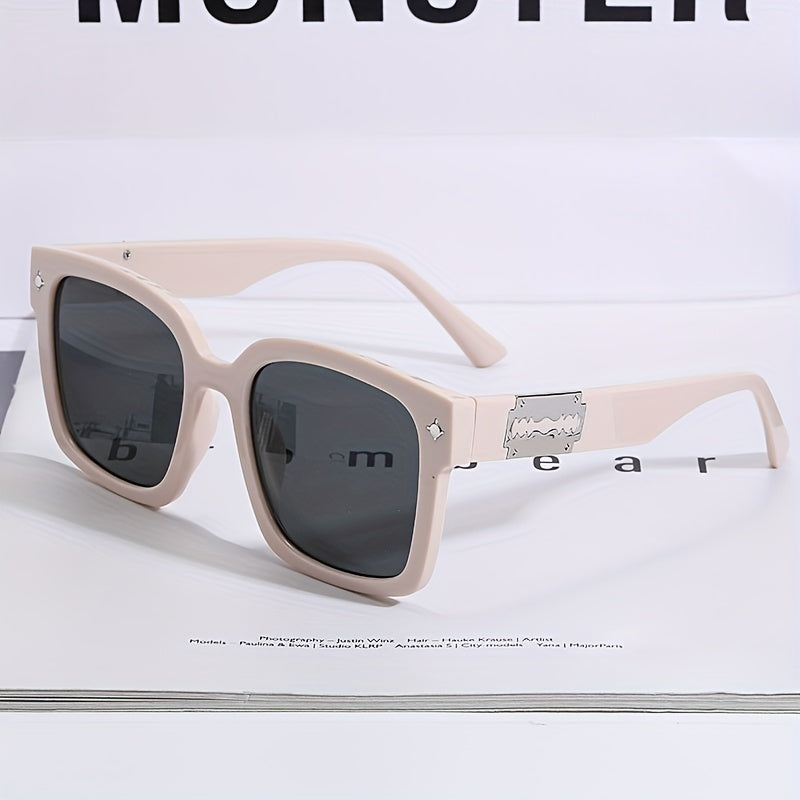 Square Sunglasses Jelly Anti Glare UV400