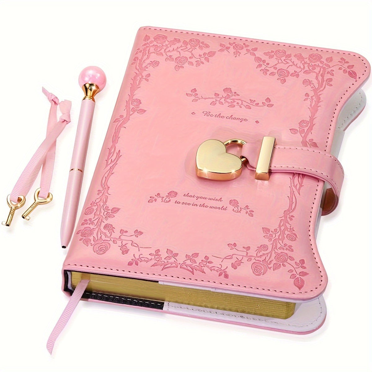 Girls Diaries Locks and Keys Notebook