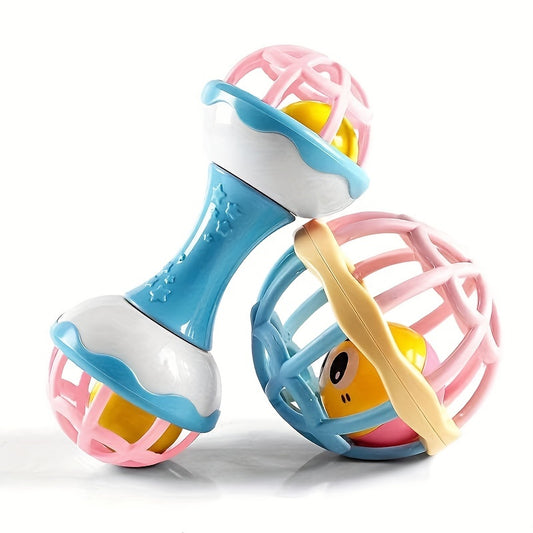 Baby Rattles Teething Sensory Toys Grab Shaker Educational