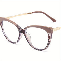 Anti Blue Light Cat Eye Glasses Metal TR90 Frame
