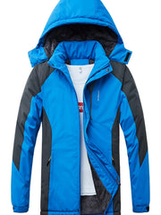 Men's Winter Track Hooded Jacket