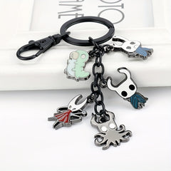 Hollow Knight Alloy Doll Keychain Bag Car Pendant