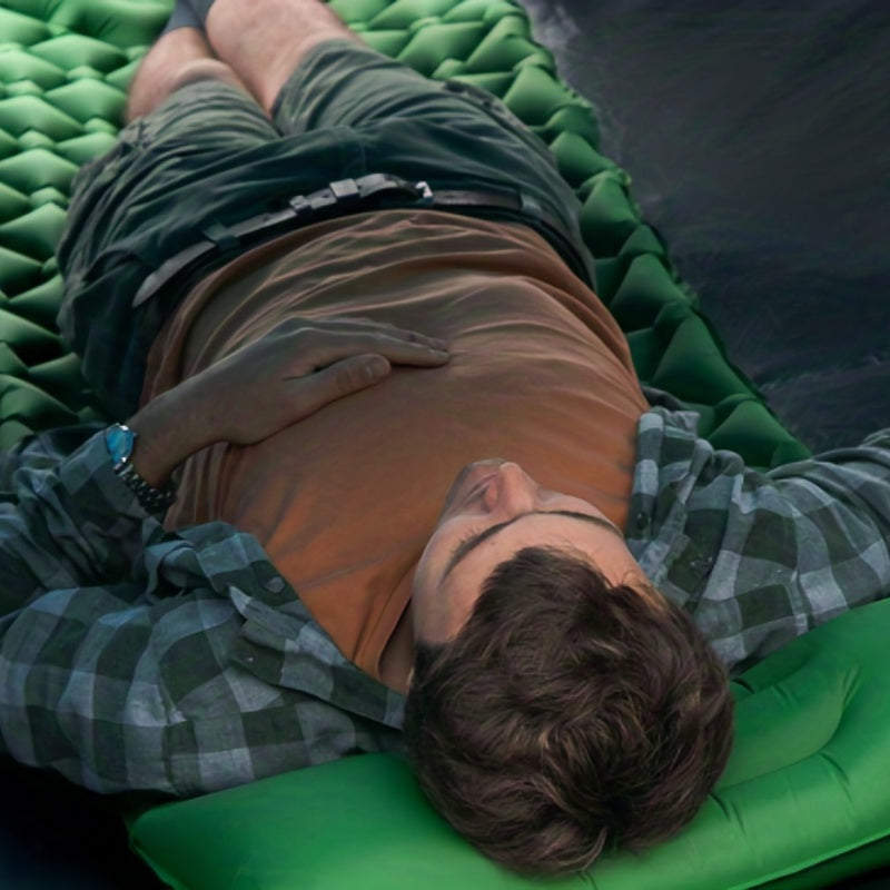 TPU Foot Inflatable Mat for Camping