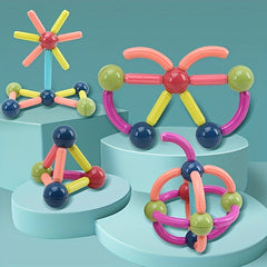 Magnetic Building Blocks Set Educational Toys for Kids - Perfect Gift