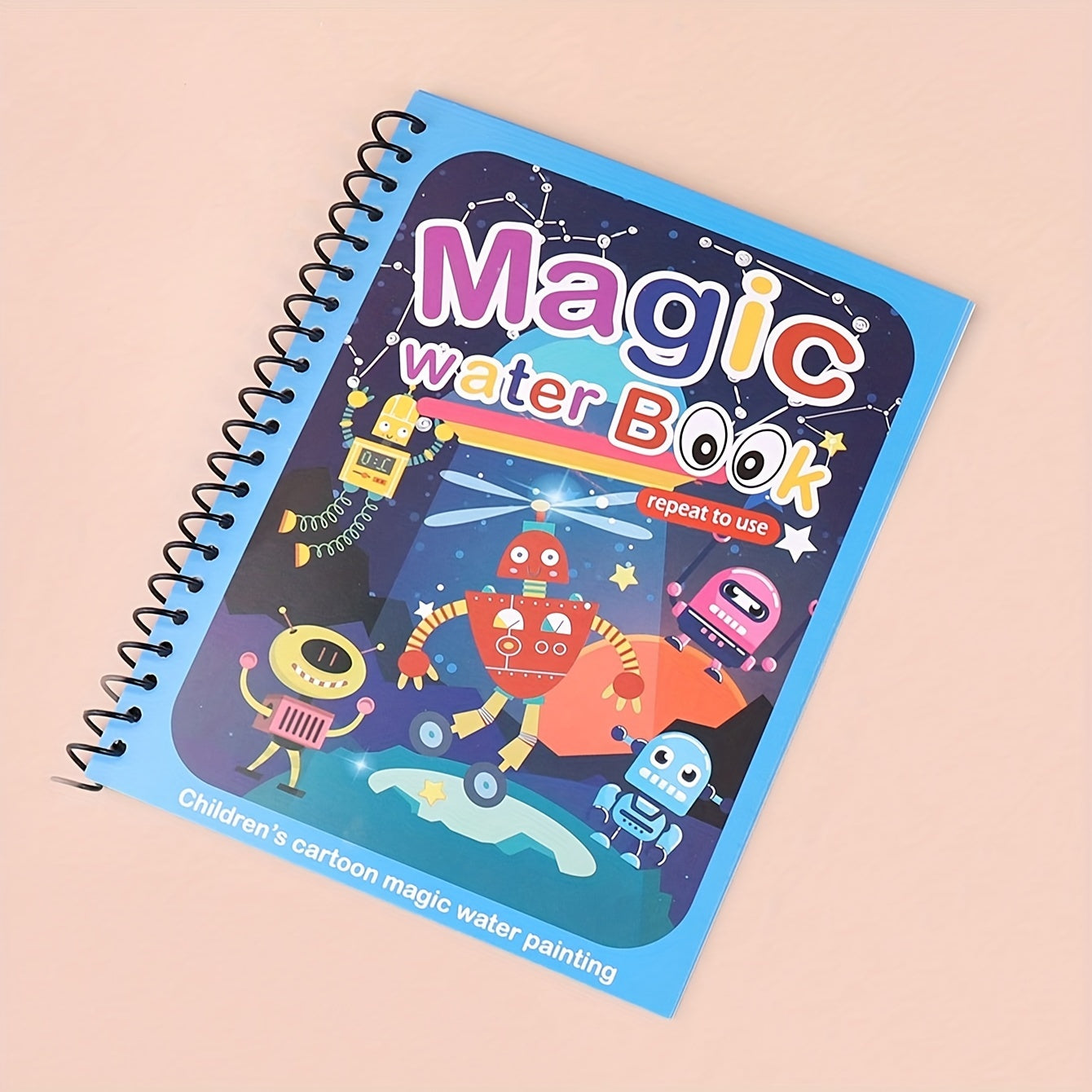 Water Painting Book Cartoon Graffiti Magical Self-disappearing