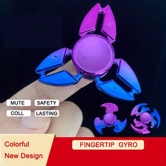 8pcs Purple Fidget Spinners Handheld Finger Gyroscope