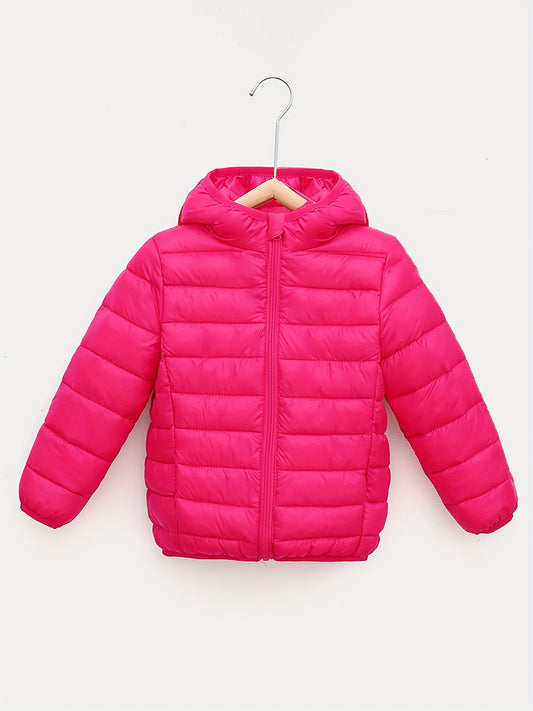 Boys Winter Hooded Coat Down Light Warm Jacket