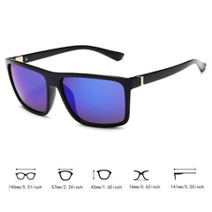 Men's Retro Polarizer Sunglasses Large Frame Outdoor Driving
