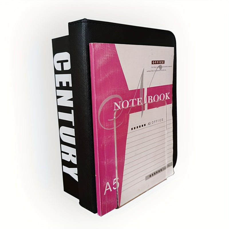Transparent Acrylic Book Stand L-shaped Bookend for Display or Storage