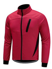 Men's Warm Waterproof Mountain Bike Riding Jacket Coat