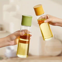 Leak Proof Glass Olive Bottle for Soy Sauce and Vinegar