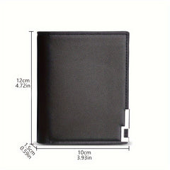 Men's Wallet Large Capacity Money Clip Card Holder