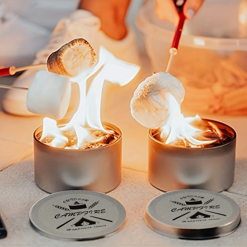 Portable Campfire Candles for Camping 3.5 Hours Burning Time