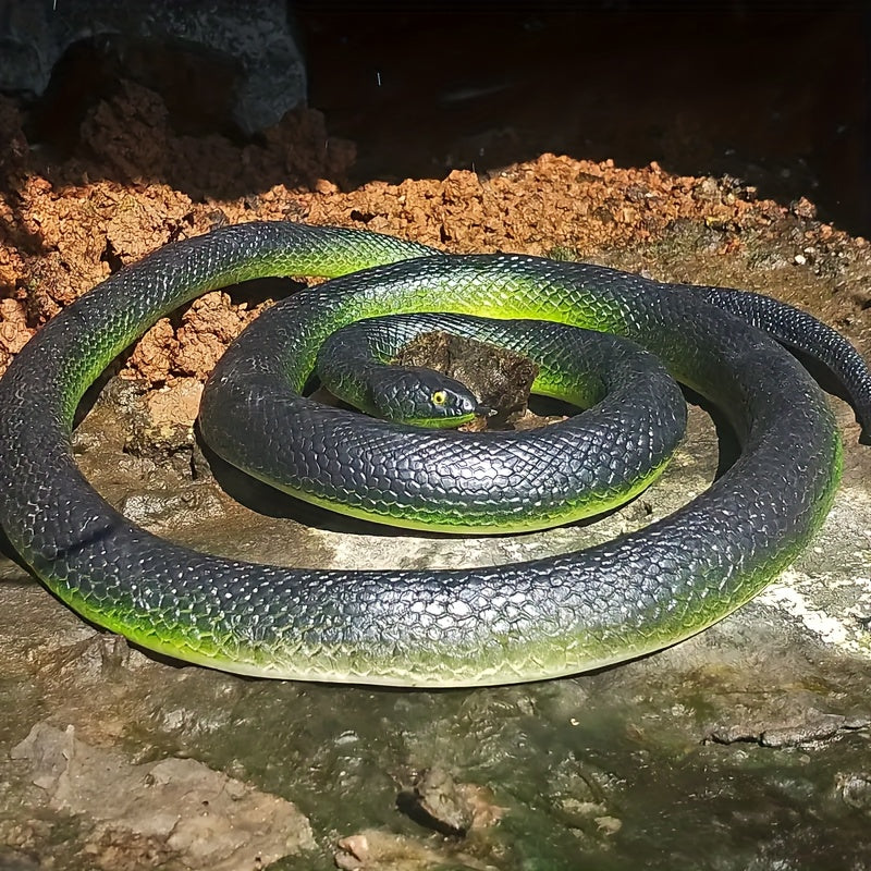 Ultra Realistic Snake Toy Halloween Prank Prop