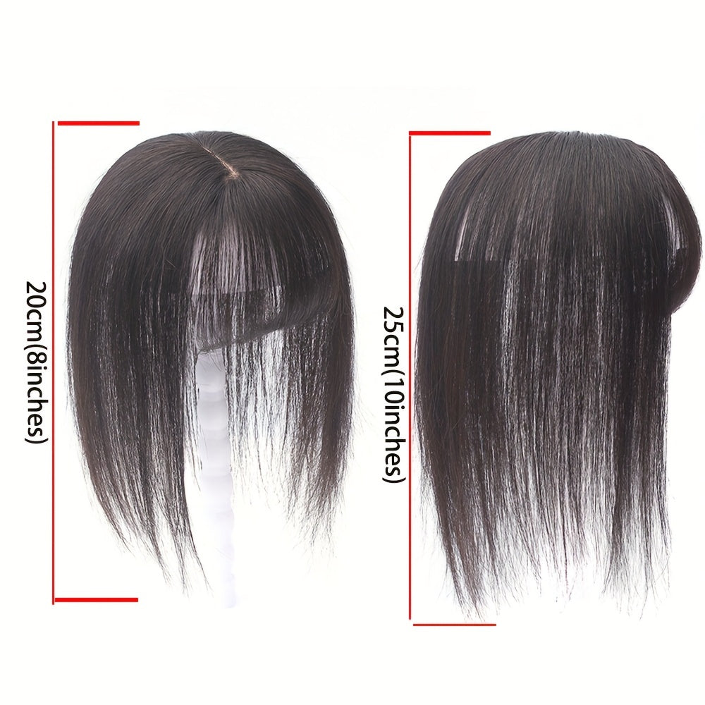 Natural Looking Clip In Overhead Bangs for Women