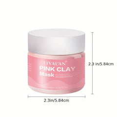 Organic Pink Clay Face Mud Mask - Natural Skincare Solution