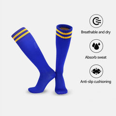 High Top Soccer Socks for Men and Women One Size Fits All 6 10