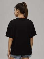 Modern Car & Letter Print T shirts Short Sleeve O neck Tee Women's Summer Tops