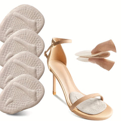 Beige Metatarsal Pads Ball Of Foot Cushions - Non Slip High Heel Inserts