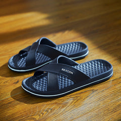 Men's RE X TION Print Slides Anti skid Quick Drying Sandals