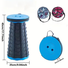 Portable Telescopic Fishing Stool for Outdoor Travel Camping