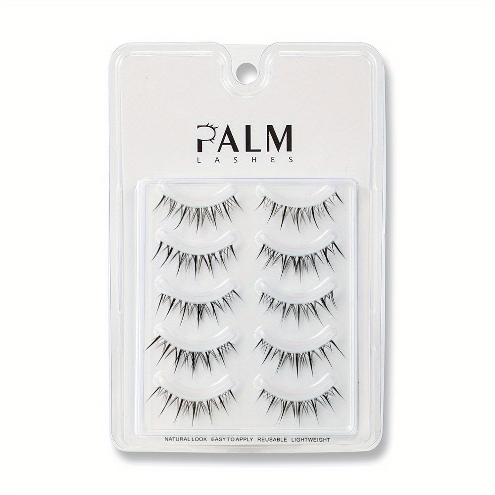 Natural Look False Eyelashes Short Japanese Lashes