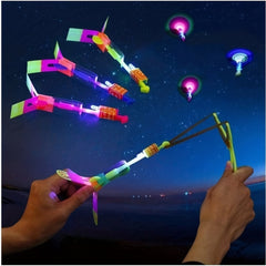 10pcs LED Light Arrow Flying Toys Flashing Children's Toys