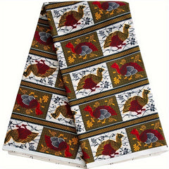 African Print Ankara Fabric 5 49m Polyester Wax Prints High Quality Fabrics