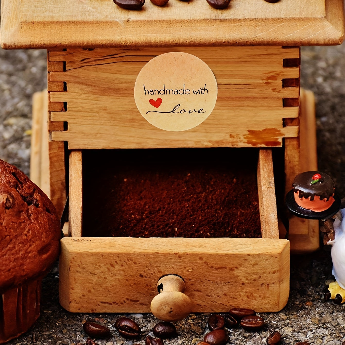 With Love Seal Sticker for Gift Packaging 500pcs