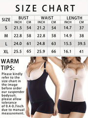 Zipper Shaping Cami Tops Waist Trainer Tummy Control