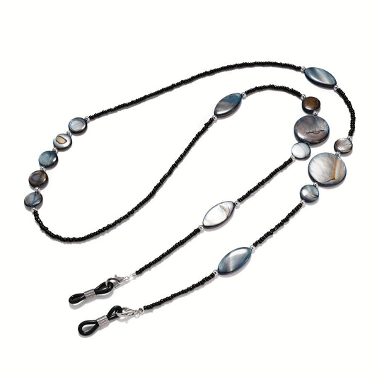 Beaded Lanyard Shell Reading Glasses Chain