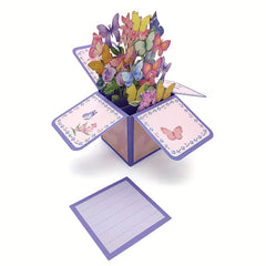 3D Pop Up Butterfly Cards Butterflies Greeting Cards For Mom Birthday