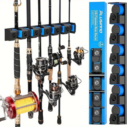 Vertical Fishing Rod Racks Wall Mounted Holders