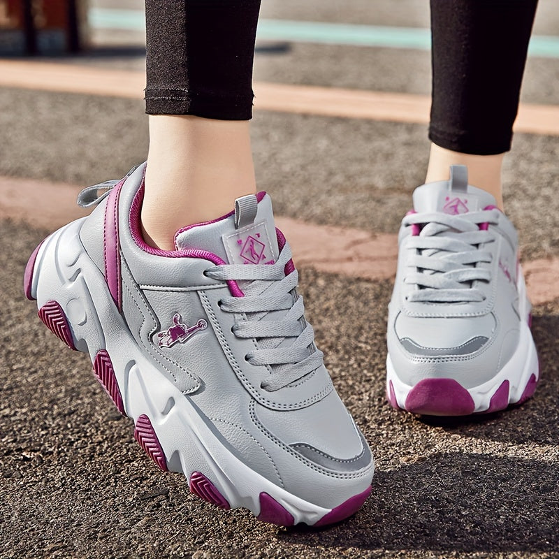 Women's Waterproof Winter Chunky Sneakers Lightweight Running Shoes