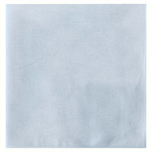 1pc 39 Solid Bandana For Tie Dying Unisex Handkerchiefs Hankies Head Wrap